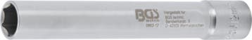 Socket, Hexagon, extra deep 10 mm (3/8) Drive 12 mm, Verzenden, Nieuw