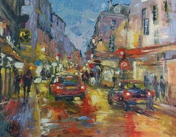 Claude Carvin (1956) - Paris la nuit