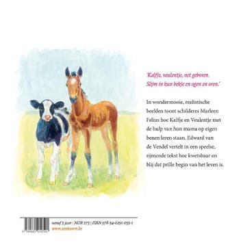 Kalfje, veulentje 9789462910591 Edward van de Vendel, Boeken, Verzenden, Gelezen, Edward van de Vendel