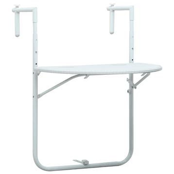 Tuin bijzettafel - Kunststof/Staal | 33% Korting, Ophalen of Verzenden, Zo goed als nieuw, Rechthoekig, Kunststof