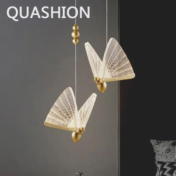 Luxe Vlinder Hanglamp - Moderne LED Plafondlamp voor Slaapka, Verzenden, Nieuw