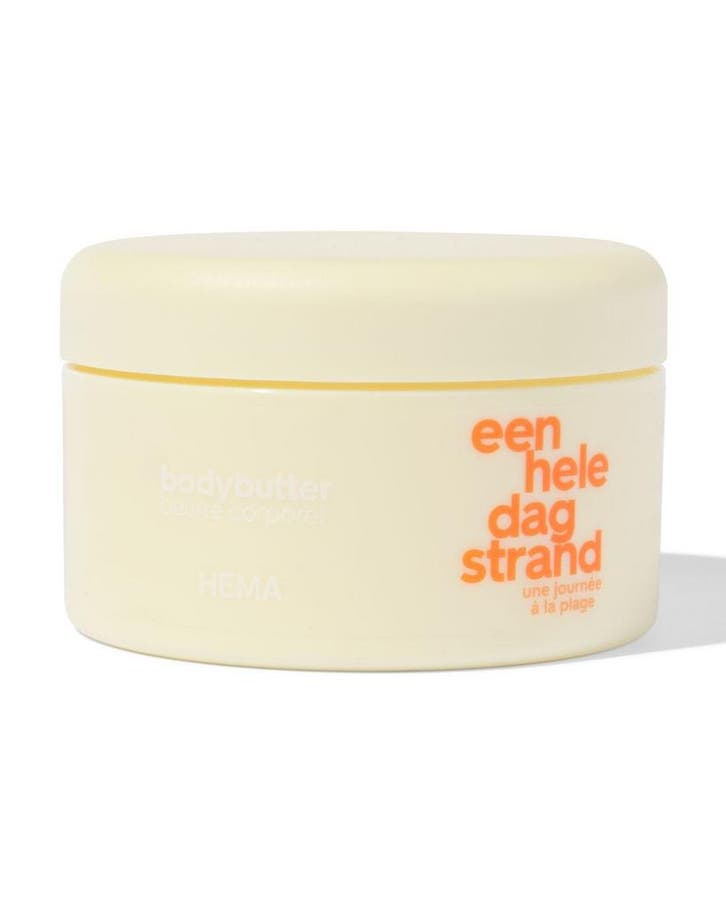 HEMA Bodybutter een hele dag strand 200ml 2=40% / 1=20%, Sieraden, Tassen en Uiterlijk, Uiterlijk | Lichaamsverzorging, Nieuw