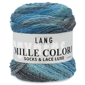 Lang Yarns Mille Colori Socks & Lace Luxe - 78 avondlucht, Ophalen of Verzenden, Nieuw