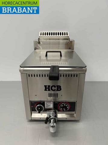 HCB RVS Friteuse Frituur 21 liter PROPAAN gas Horeca, Ophalen of Verzenden, Nieuw in verpakking