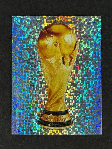 1998 Panini France 98 World Cup, Badge: World Cup #1 - Blue, Nieuw