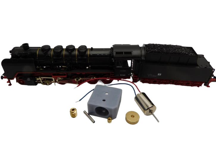 micromotor NF052C  motor ombouwset voor Fleischmann BR 50, Hobby en Vrije tijd, Modeltreinen | N-Spoor, Gelijkstroom, Overige typen