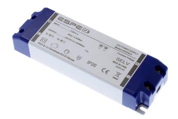 LED voeding - 24 Volt - 1A - 24W - ESPE, Ophalen of Verzenden, Nieuw
