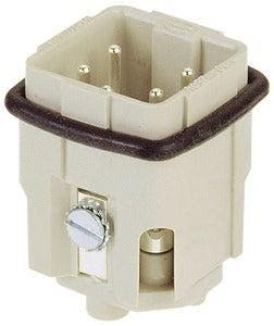 Harting Han 4A Mannelijke Invoegconnector 4P+PE 10A -, Verzenden, Nieuw, Overige typen
