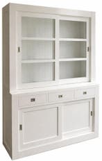 Buffetkast wit Hasselt 160cm, Ophalen of Verzenden, Nieuw
