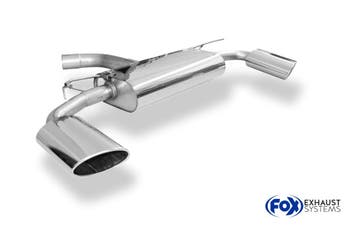 FOX Audi A3 - 8V sedan met S-Line of S3 bumper einddemper, Verzenden, Nieuw