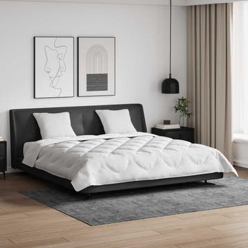 vidaXL Dekbed met kussen 3 st Wit Microfibre, Verzenden, Nieuw, Wit