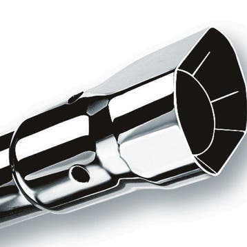 Borla Universal Polished Tip Single Square Angle-Cut, Auto-onderdelen, Ophalen of Verzenden, Nieuw