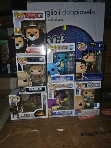 Funko - Funko Pop - King Moonracer, Cha Hae-In, T. Rex,
