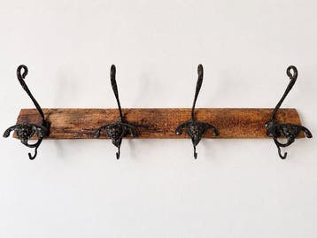 Unique 1920s–1930s Architectural Coat Rack – 4