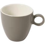 Koffiekopjes | APPLE | Porselein | Lichtgrijs | 19cl | 12, Verzenden, Nieuw in verpakking