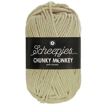 Scheepjes Chunky Monkey - 2010 parchment - Acryl Garen, Ophalen of Verzenden, Nieuw