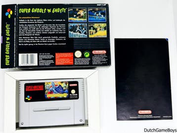 Super Nintendo / Snes - Super Ghoulsn Ghosts - NOE, Verzenden, Gebruikt