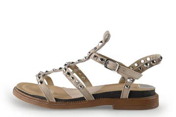 Linea Zeta Sandalen in maat 39 Beige, Kleding | Dames, Verzenden, Beige, Sandalen of Muiltjes, Zo goed als nieuw
