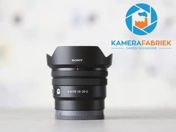 Sony E 10-20mm f/4.0 G PZ - Als nieuw in doos!, Sony E-mount, Sony, Nieuw, Groothoeklens