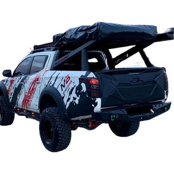 Achterklepcover  Mitsubishi L200 Triton 5/6 2015- - Matzwart, Ophalen of Verzenden, Nieuw