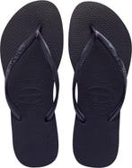Havaianas Slim Dames Slippers - Maat 41/42 - black, Kleding | Dames, Schoenen, Verzenden, Nieuw