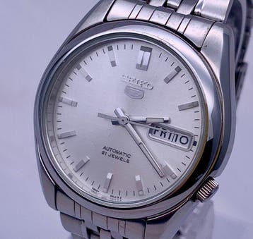 Seiko - Seiko 5 Automatic Day-Date - Zonder minimumprijs -
