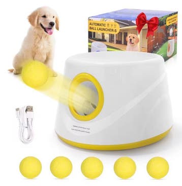 Automatische Ballenwerper Hond – 3 Afstanden en 5 Ballen, Verzenden, Nieuw