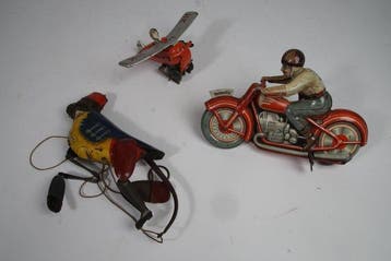 Technofix (GE 258), Huki (546) en Marx Toys - naoorlogse