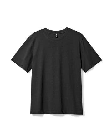 HEMA Dames T-shirt Larissa regular fit zwart, Verzenden, Nieuw