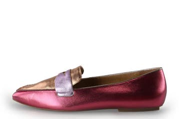 Carrano Loafers in maat 40 Rood, Verzenden, Overige typen, Zo goed als nieuw, Carrano