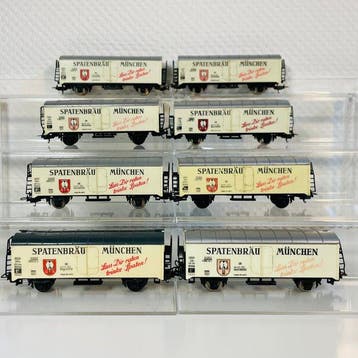 Lima H0 - Modeltrein goederenwagonset (8) - Bier trein, Nieuw