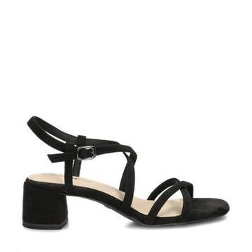 Tamaris sandalen voor dames in het Zwart, Tamaris, Verzenden, Zwart, Nieuw