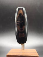 Tibetaanse Agaat Boeddha Dzi - Hoogte: 52.89 mm - Breedte: