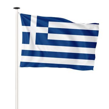 Vlag Griekenland 200x300cm (voor masten 7 en 8 meter), Nieuw