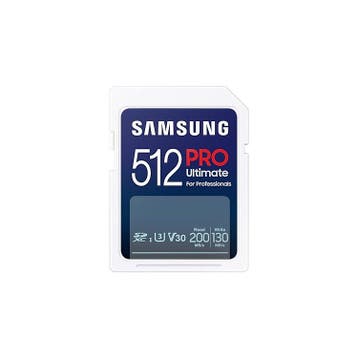 Samsung PRO Ultimate 512GB SD Kaart + CR, Verzenden, Zo goed als nieuw