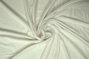 Viscose tricot – Wit, Overige materialen, 120 cm of meer, Wit, Ophalen of Verzenden