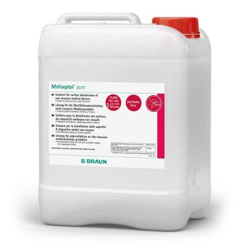 Meliseptol Pure 5 liter | Snelle Oppervlaktedesinfectie, Verzenden, Nieuw