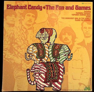 Elephant Candy - The Fun and Games (USA 1968) - LP album (op, Nieuw in verpakking