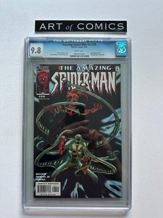The Amazing Spider-Man Vol. 2 #26 - Squid Appearance - CGC, Boeken, Strips | Comics