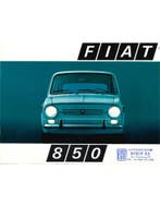 1969 FIAT 850 BROCHURE NEDERLANDS, Nieuw, Author
