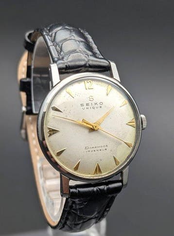 Seiko - Unique 17J S-Mark Crane Mark JDM - Zonder