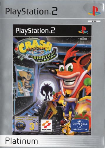Crash Bandicoot The Wrath of Cortex [Platinum] - PlayStatio…, Ophalen of Verzenden, Zo goed als nieuw