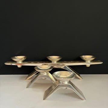 WMF - Kurt Radtke - Kaarsenhouder Brutalistische modulaire