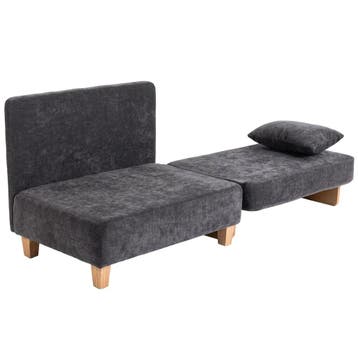 Schlafsessel 2-in-1 Mit Bettfunktion, Schlafsofa Mit 2 Wasch, Verzenden, Nieuw