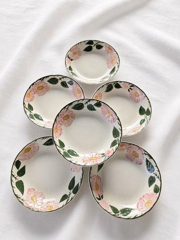Villeroy & Boch - Bord (6) - Wild-Rose - Porselein