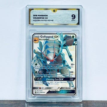 Pokémon Graded card - Golisopod GX - Hidden Fates SV48 –, Nieuw