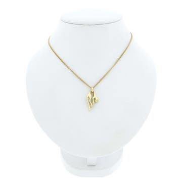 Gouden hanger van een panter (Hanger of bedel), Ophalen of Verzenden, Gebruikt, Goud, Overige merken
