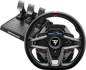Thrustmaster T248 Stuur (PS5 + PS4 + PC) PS4 Morgen in huis!, Spelcomputers en Games, Ophalen of Verzenden, Zo goed als nieuw