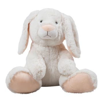 Knuffel Wit Konijn B., Verzenden, Nieuw