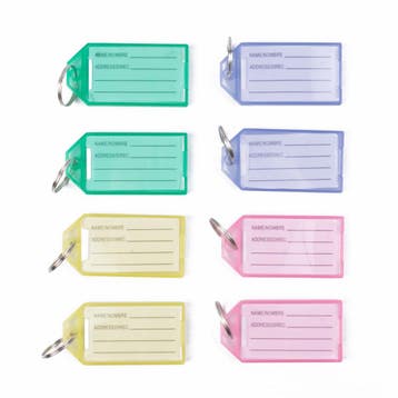 Benson Sleutellabels Easy Click - Kleurrijk - Duurzaam ku..., Verzamelen, Sleutelhangers, Ophalen of Verzenden, Nieuw